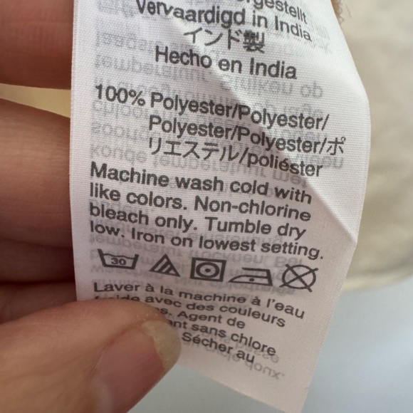 NEW J.Crew Ruffle-sleeve top in Satin Crepe Cream S - Picture 6 of 9